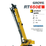 Grove RT650E Rough Terrain Crane Hire Guide