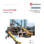 Grove RT760E Rough Terrain Crane Hire Guide