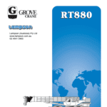 Grove RT880 Rough Terrain Crane Hire Guide