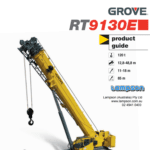 Grove RT9130E Rough Terrain Crane Hire Guide