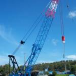 Manitowoc 2250 275t Crawler Crane - Lampson Australia crawler crane hire
