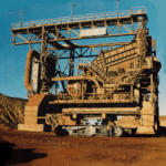 Custom engineered crawler transporters are used for transporting loads between 400 and 6000 tonnes over challenging terrain.