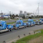 Transporting transformers for power stations is a major operation.