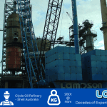 Transi-Lift®-1100 lifting 280 tonne reactor @ 46m radius